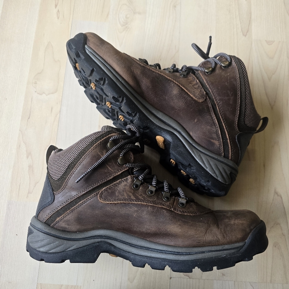Timberland White Ledge Waterproof Hiking Boot Size 9.5 Wide - Picture 6 of 11